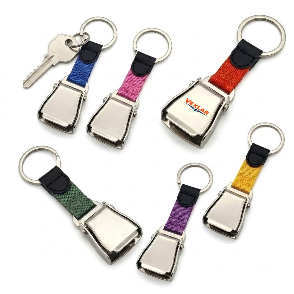 Detachable Seat Belt Buckle Key Ring