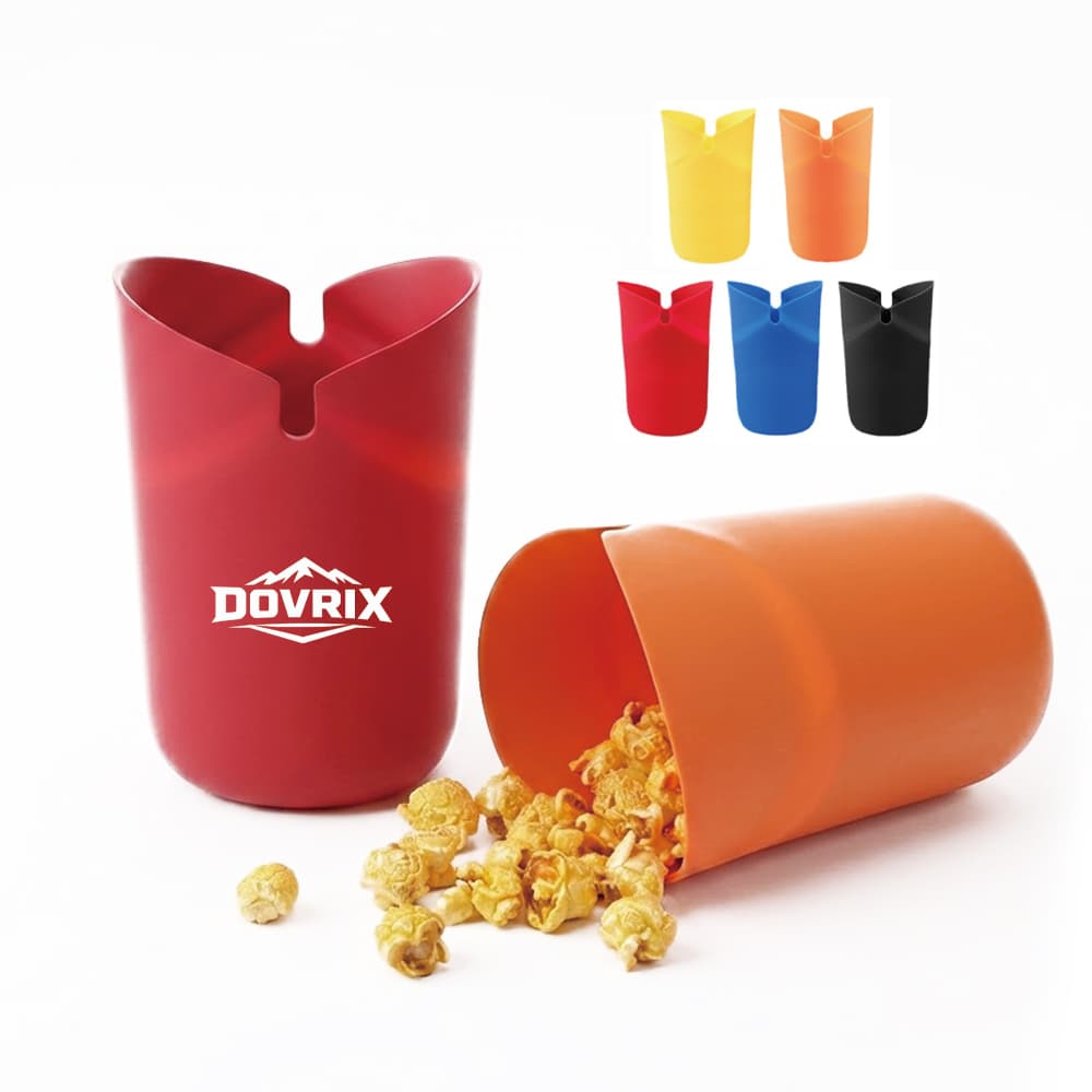 Collapsible Silicone Snack Container